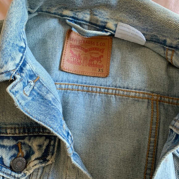 Levis | Jean Jacket | Light Wash (xs) - Picture 5 of 6
